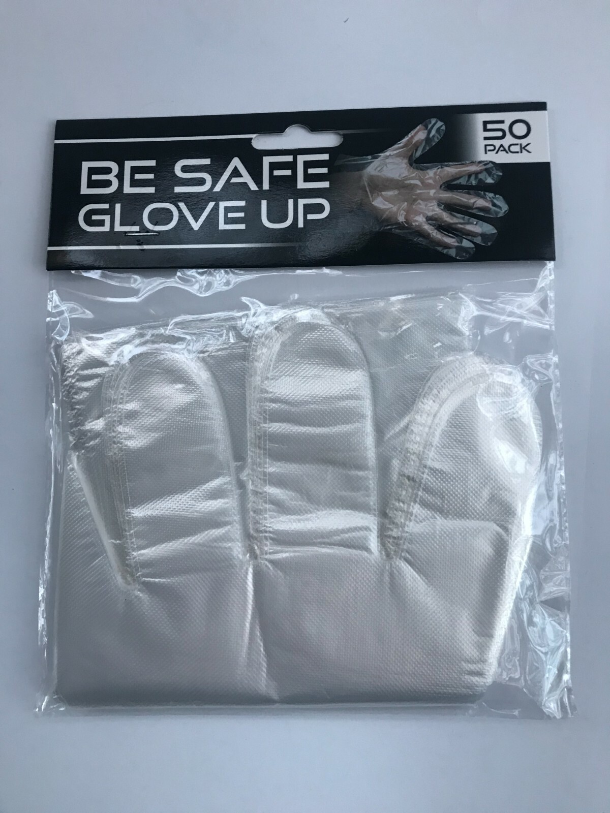 100 200 / 500 / 1000 / 2000 Count – Clear PE Poly Food Service Gloves Non-Latex