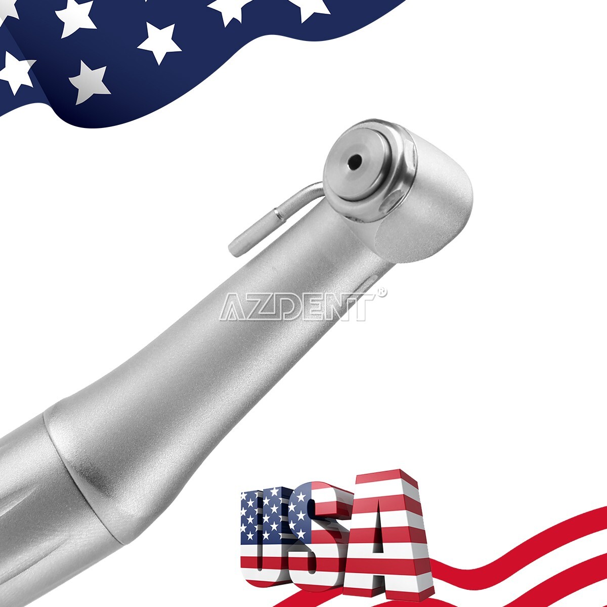 AZDENT Dental Implant 20:1 Reduction Contra Angle Push Button Surgical Handpiece