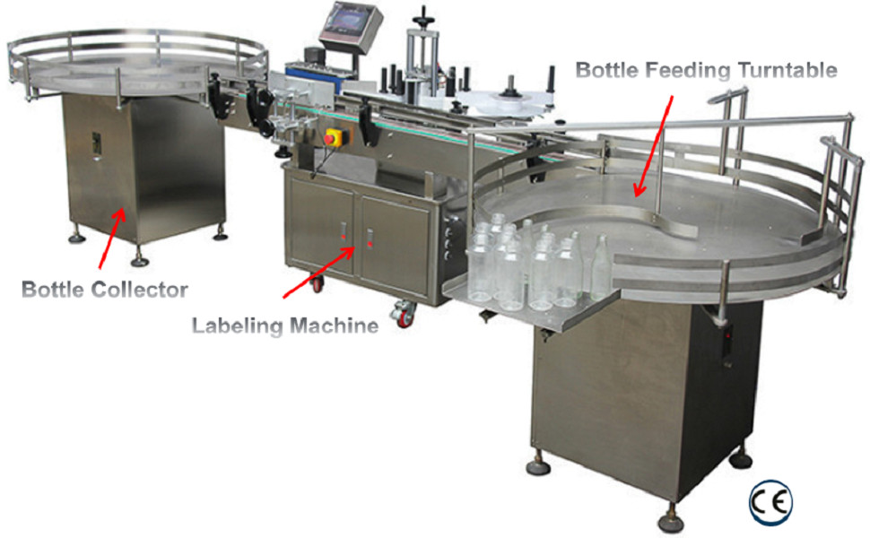 Round Bottle Unscramble Machine Turn Rotary Accumulation Table for Sorting