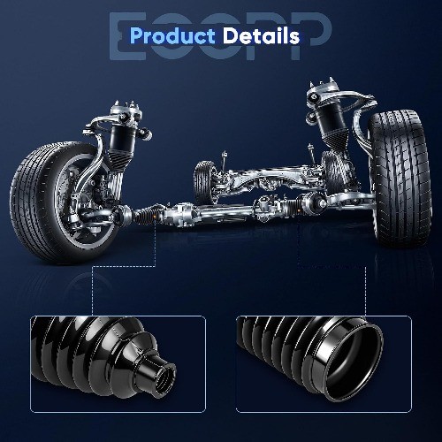 2PCS Rack & Pinion Bellows Kits Front Steering Boot Fit For Chevy For Ford Toyot