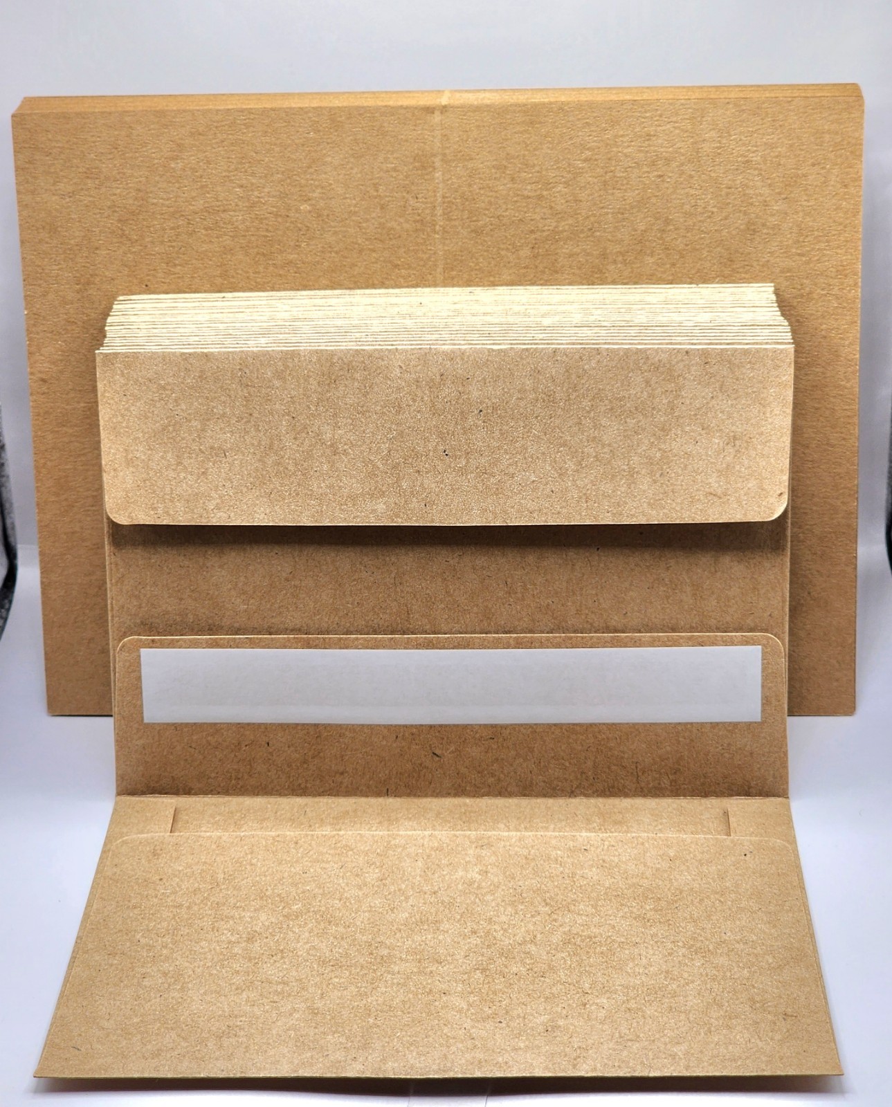 eBay Standard Envelope 4×6 With Protective Card ,Trading Card Shipping. 100 Pack