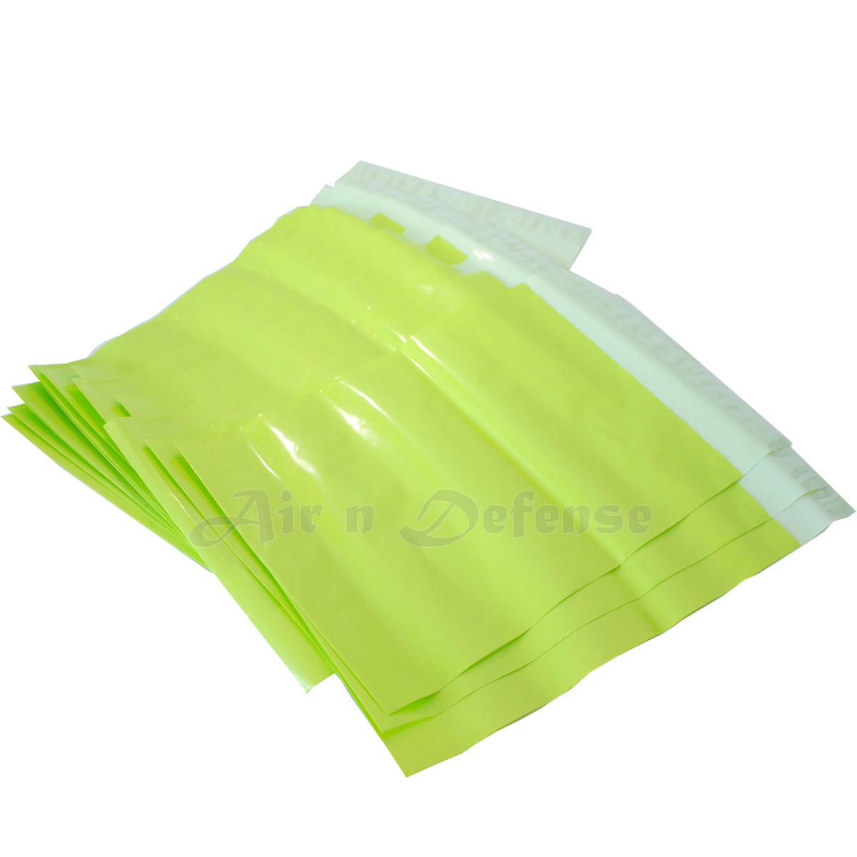 10 x 13″ Poly Mailers 2.5 MIL AirnDefense Pink Red Light Green Blue Yellow