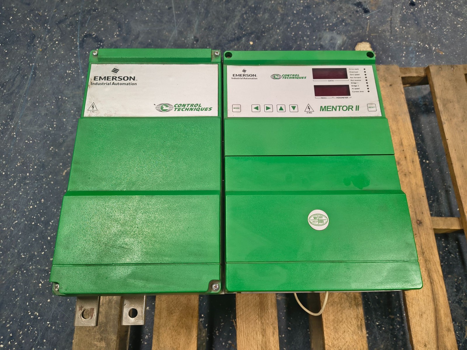 EMERSON CONTROL TECHNIQUES M550-141CD 268HP MNETOR II D.C. DRIVE 550A 460V