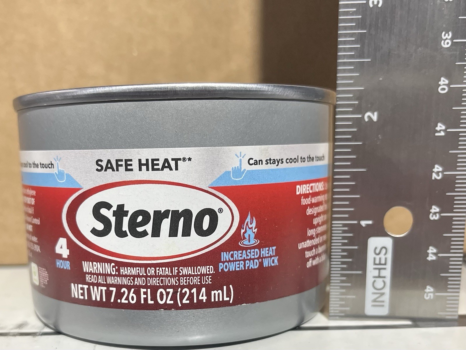 Sterno Fuel Cans – 4-Hour Burn, (24-Pack) Chafing Dish Fuel Can Burners for Food