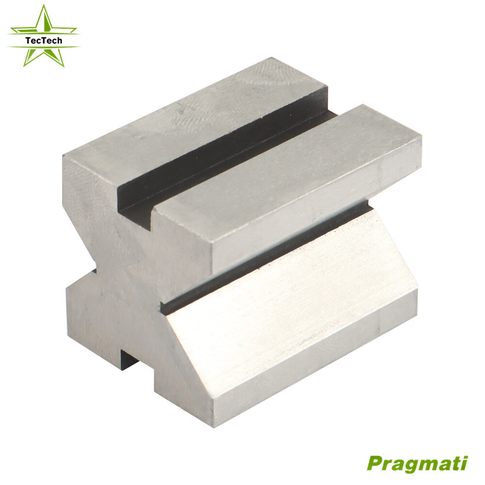 1-5/8″ × 1-1/4″ × 1-1/4″ Precision V Blocks & Clamp Set Steel Gauge Machinist US