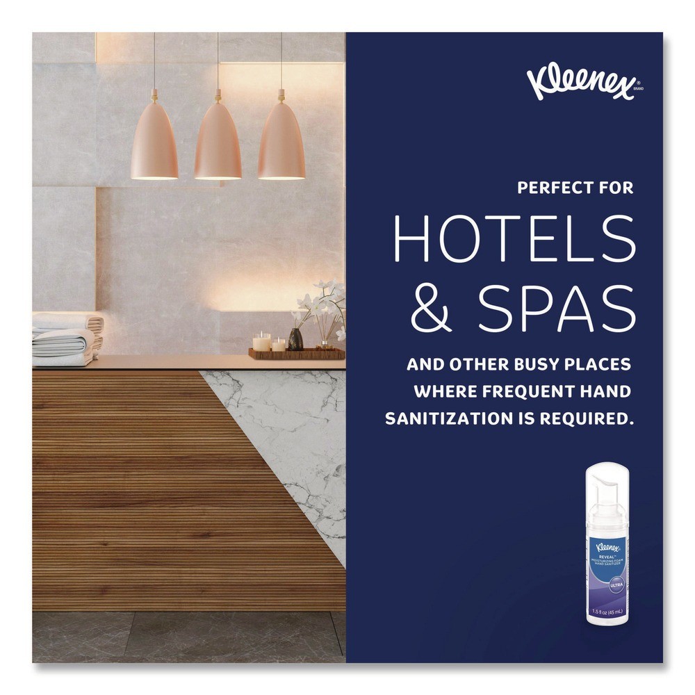 Kleenex 34604EA 1.5 oz Pump Bottle Hand Sanitizer – Unscented New