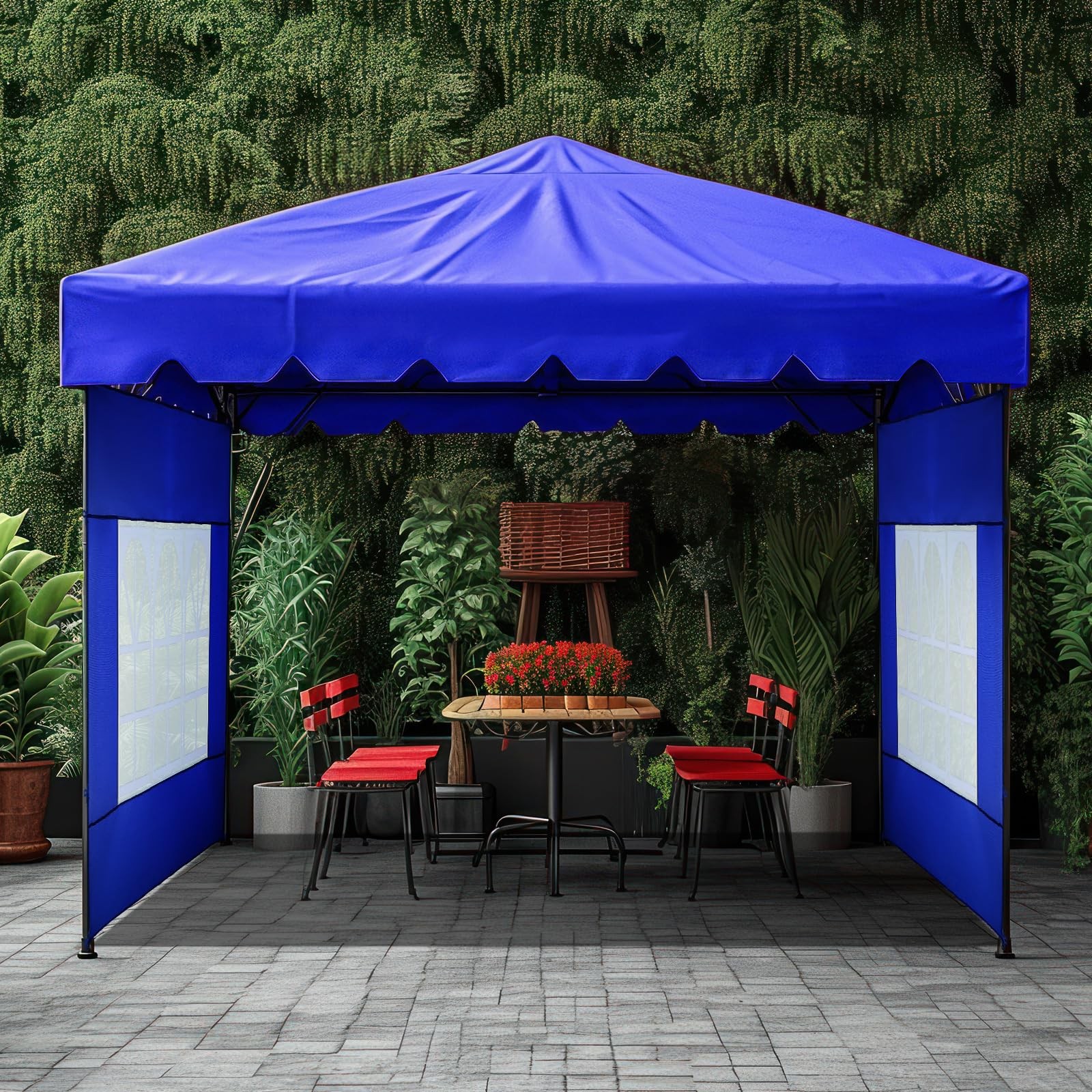 Windyun 4 Pcs Sidewall For 10 X 10 Canopy Frame Sidewall Window Wall Only