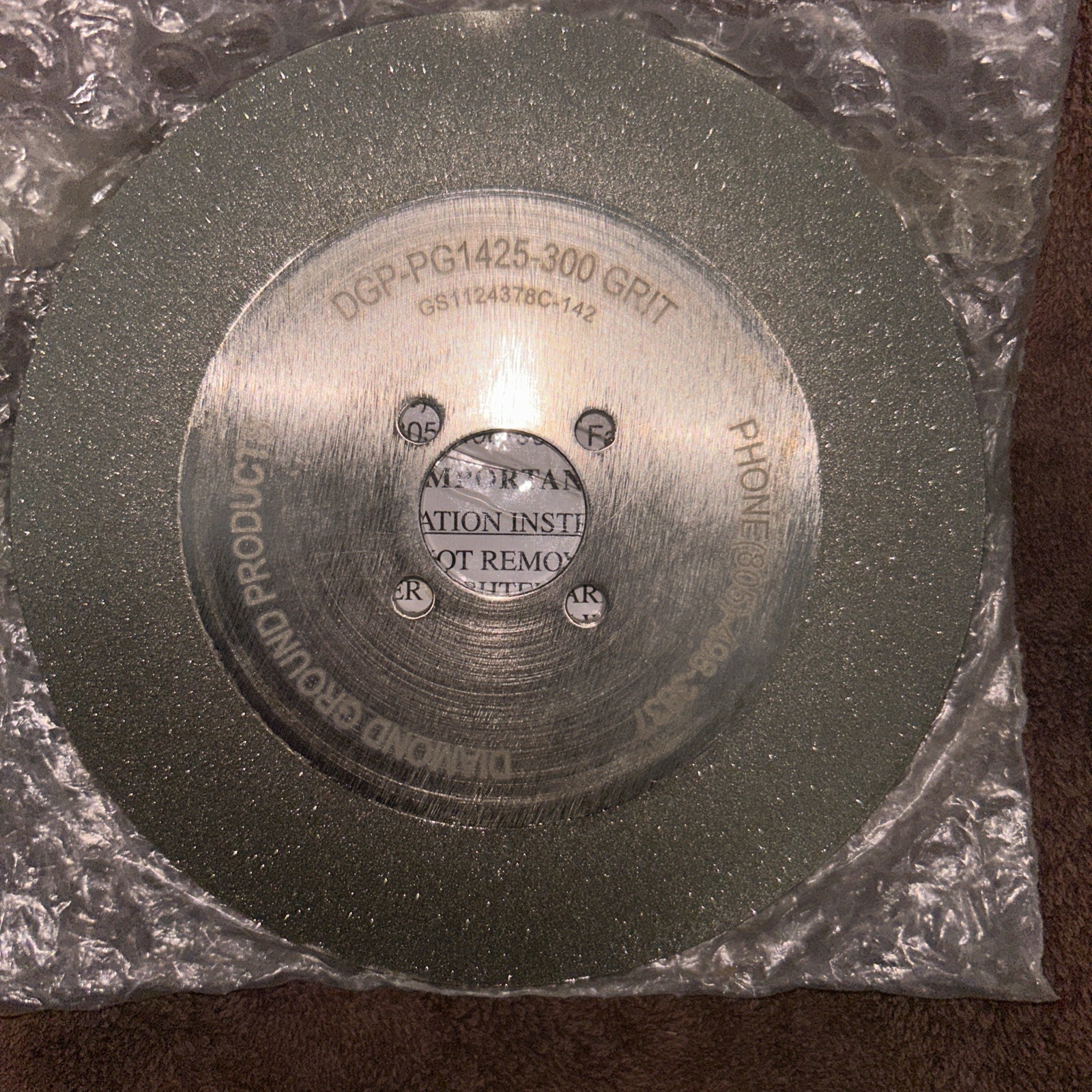 DGP-PG1425: Grinding Wheel – 300 Grit