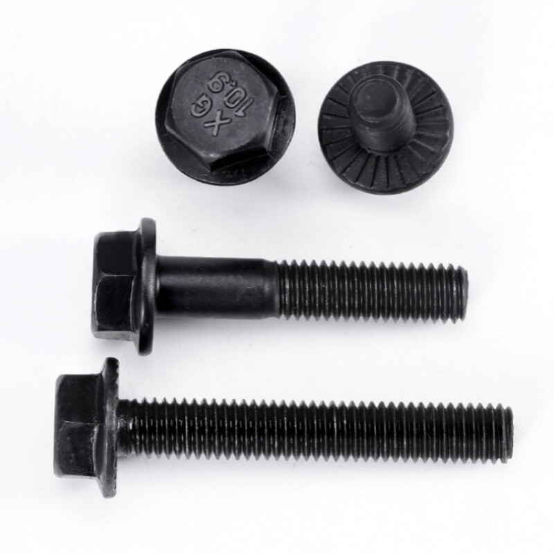 Hex Flanged Bolt M5M6M8M10M12M14M16 Serrated Flange Screws High Tensile 10.9