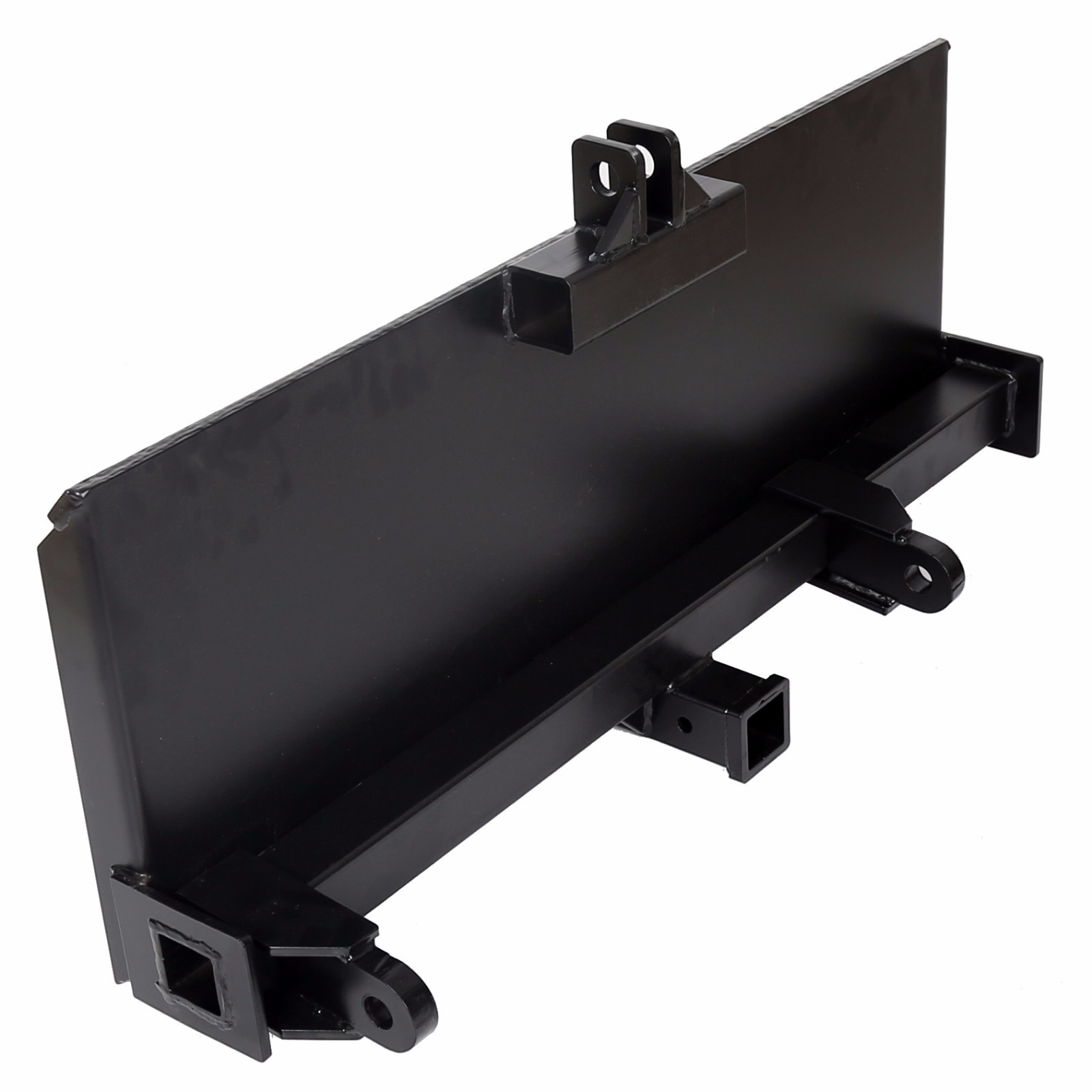 3 Point Attachment Adapter Hitch Adjustable Width Skid Steer Loader Tractor