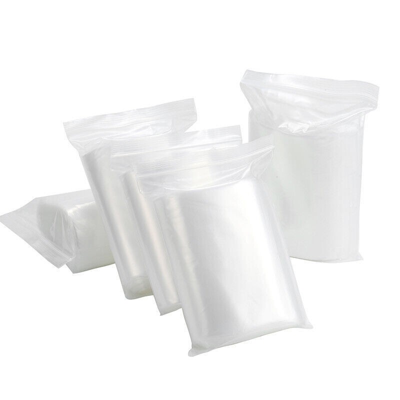 HEAVY DUTY 4 Mil Clear Seal Bags Reclosable Plastic Bag Jewelry 4Mil Reusable
