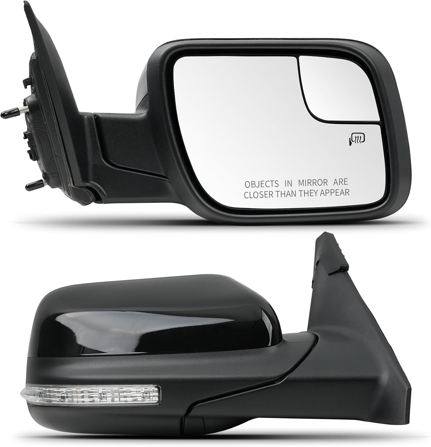 Passenger Right Side Door Mirror for Ford Explorer 2011-2019, with Heated Power