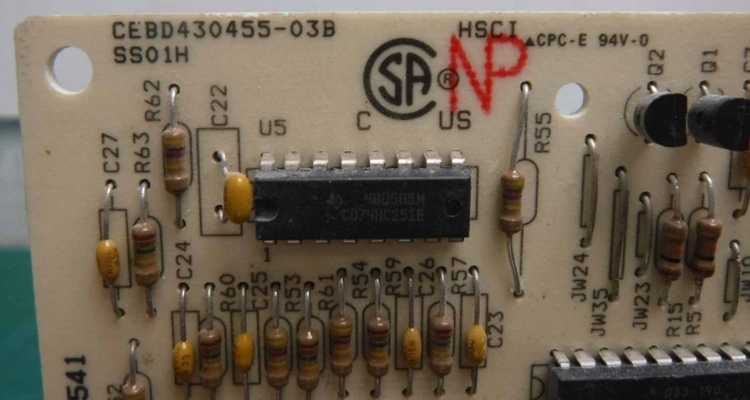 Furnace Control Circuit Board HK42FZ017 | CEBD430455-03B | CEPL130455-01