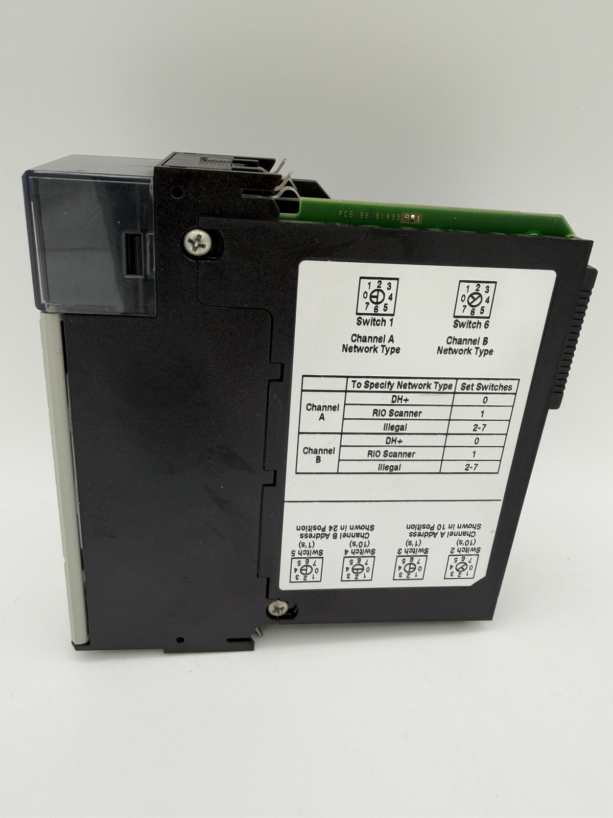 Rockwell Automation Allen Bradley ControlLogix 1756-DHRI0 DH + /RIO Module