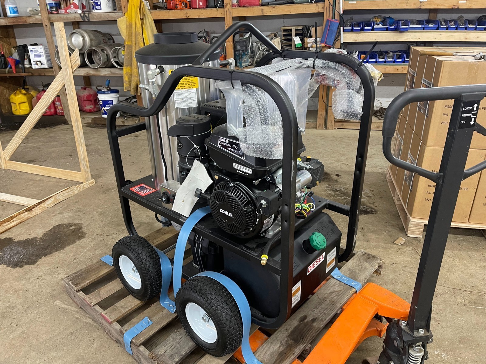 Pressure-Pro Hot Shot Series 4012-42KV Hot Water Pressure Washer