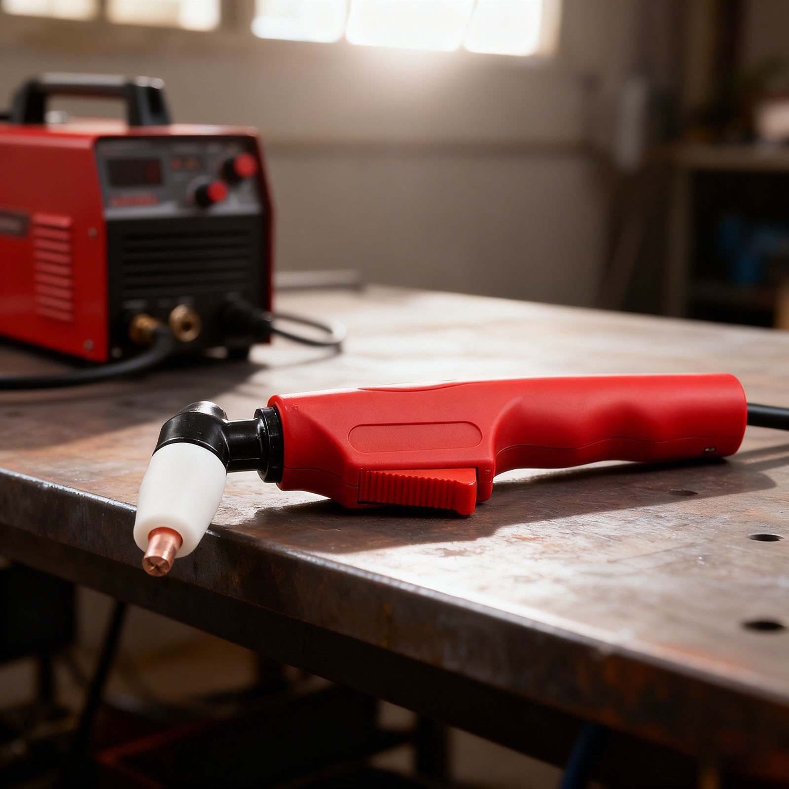 Welding Plasma Cutter Torch LG-40 Head Spare Nylon 197mm Nozzle Cutting Handle
