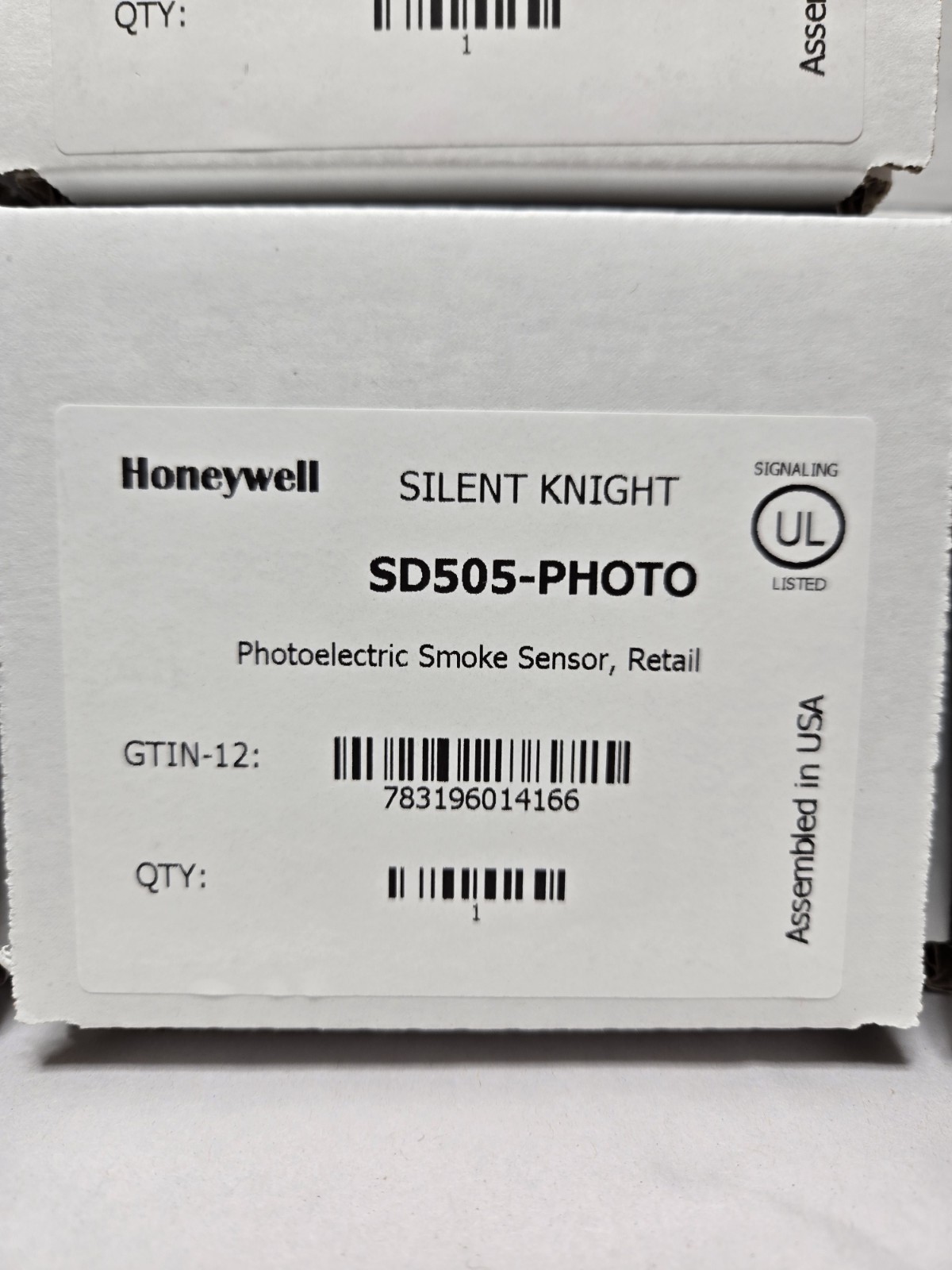Honeywell Silent Knight SD505-PHOTO Smoke Detector