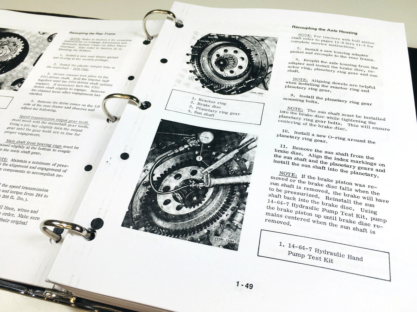 International Ih 786 886 986 1086 Tractor Chassis Service Manual Shop Repair