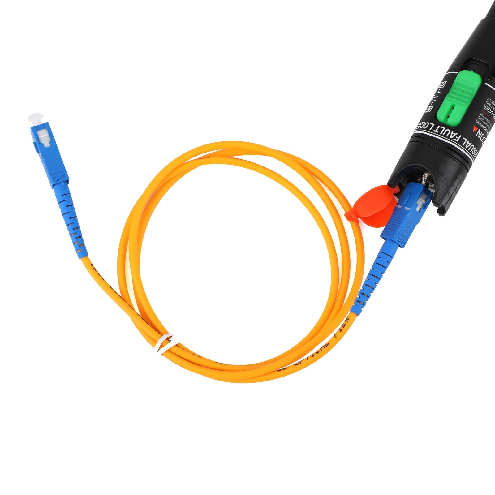 Visual Fault Locator – Red Light Test Pen 5/10/30/50KM Fiber Optic Cable Tester