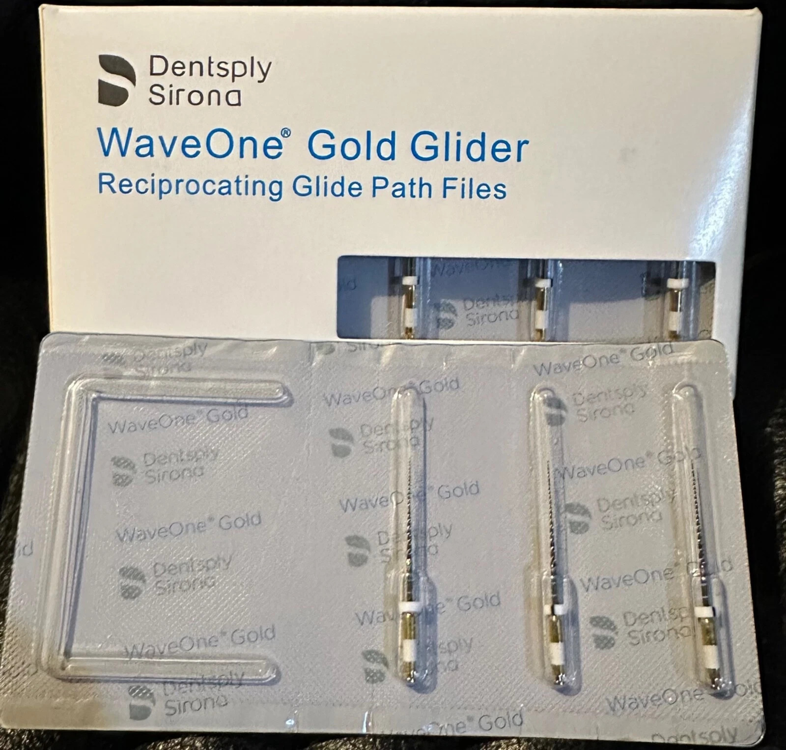 Waveone Gold Glider 21mm, 25mm, 31mm RECIPROCATING Glide Path File Dentsply 3/PK