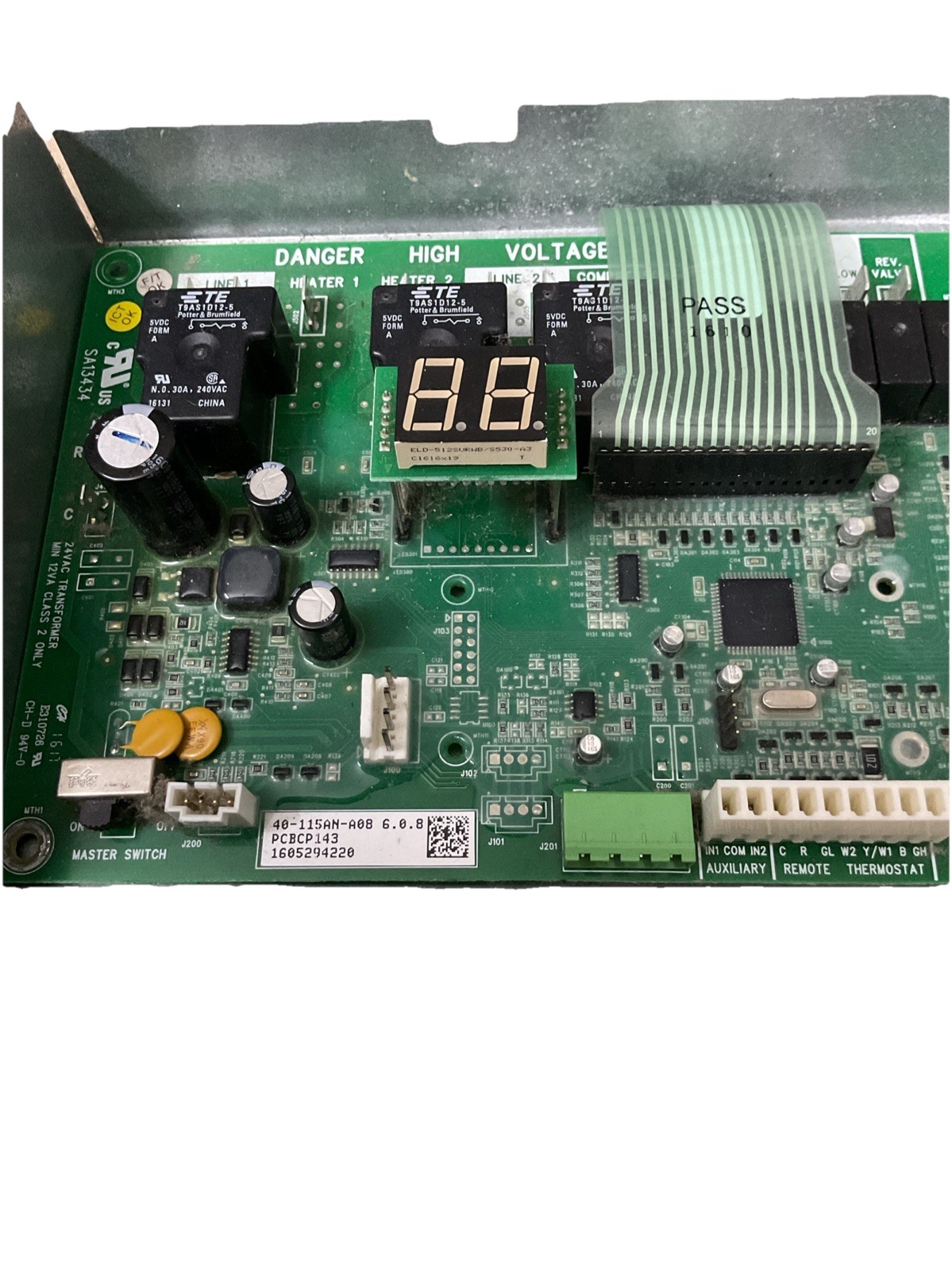 PWB-1244A4-0000 AMANA 40-115AN-A08 GOODMAN PTAC PCBCP143 Digital Control Board