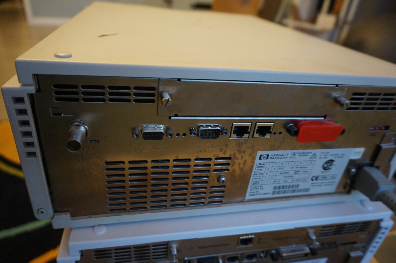 HP Agilent 1100 LC HPLC QuatPump G1311A pump for parts or repair