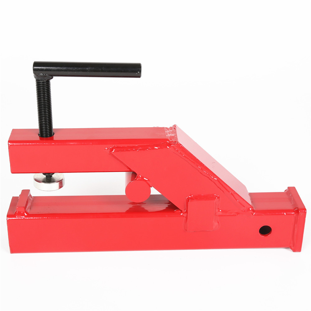 For Deere Bobcat Tractor Bucket 2″ Clamp On Trailer Hitch Ball Mount Receiver