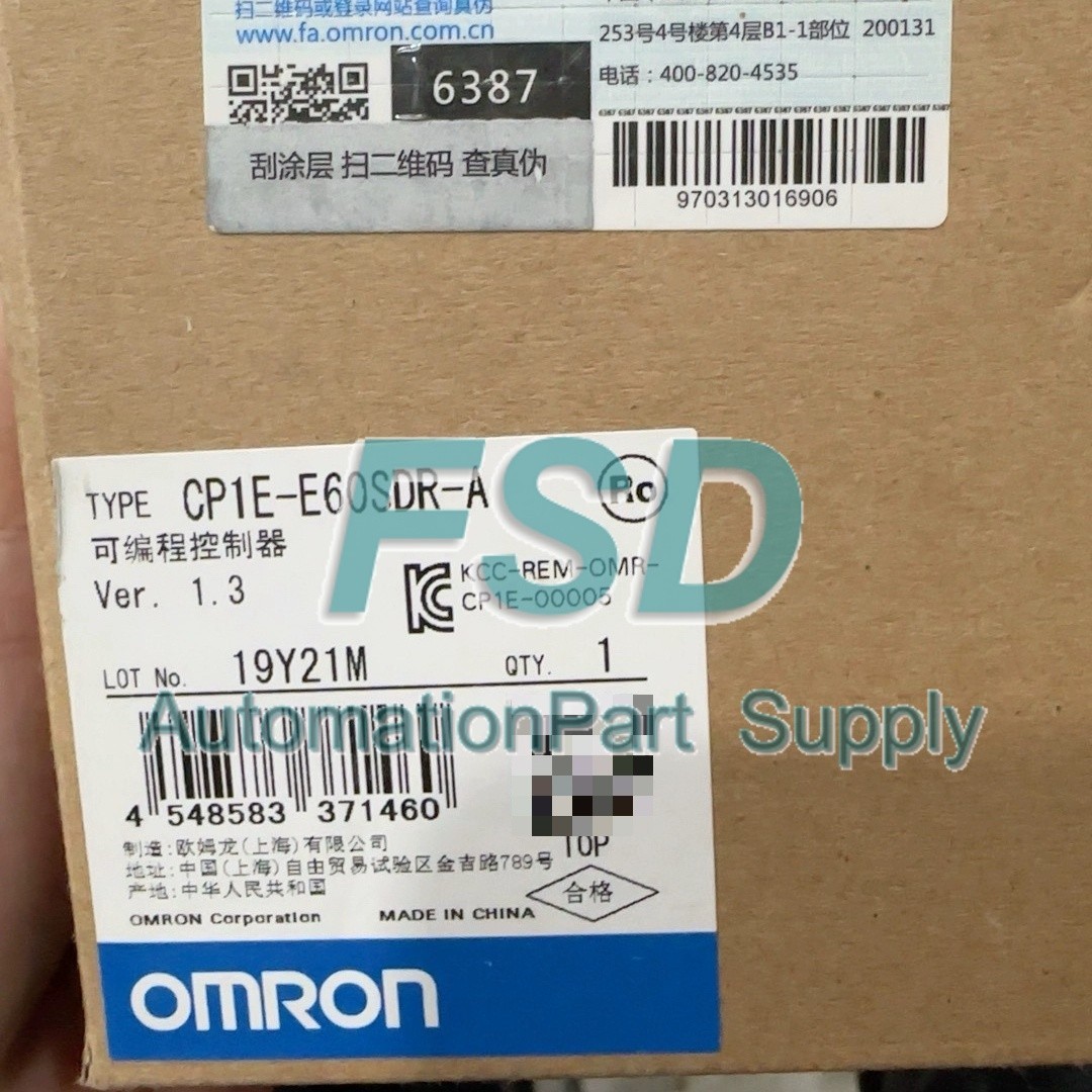 1PC NEW Original OMRON CP1E-E60SDR-A PLC Moudle CP1E-E60SDR-A