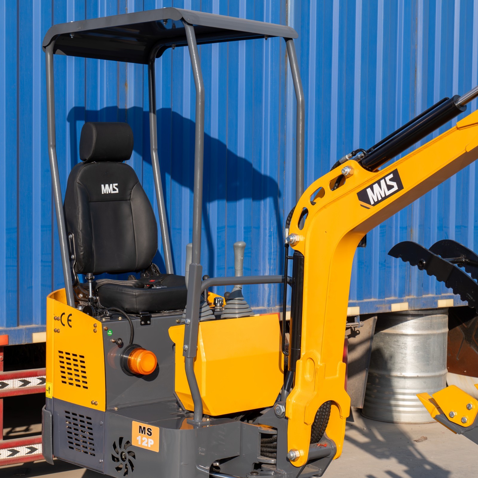 FREE SHIP 1.4Ton Mini Excavator With B&S EPA Engine Swing Boom+5 ATTACHMENT