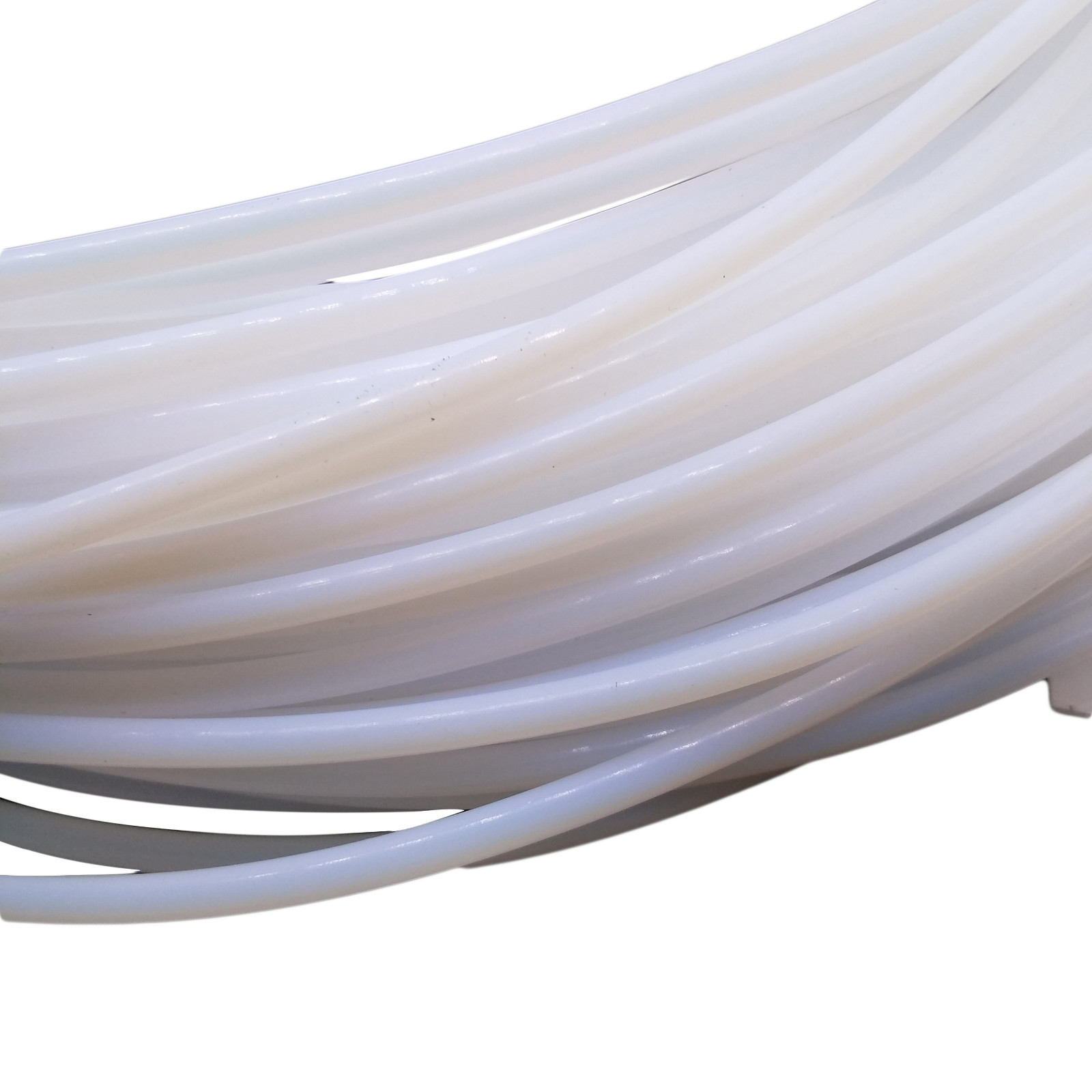 6 Meter 20 Feet OD 5mm ID 3mm Polytetrafluoroethylene PTFE Tubing Tube Pipe Hose