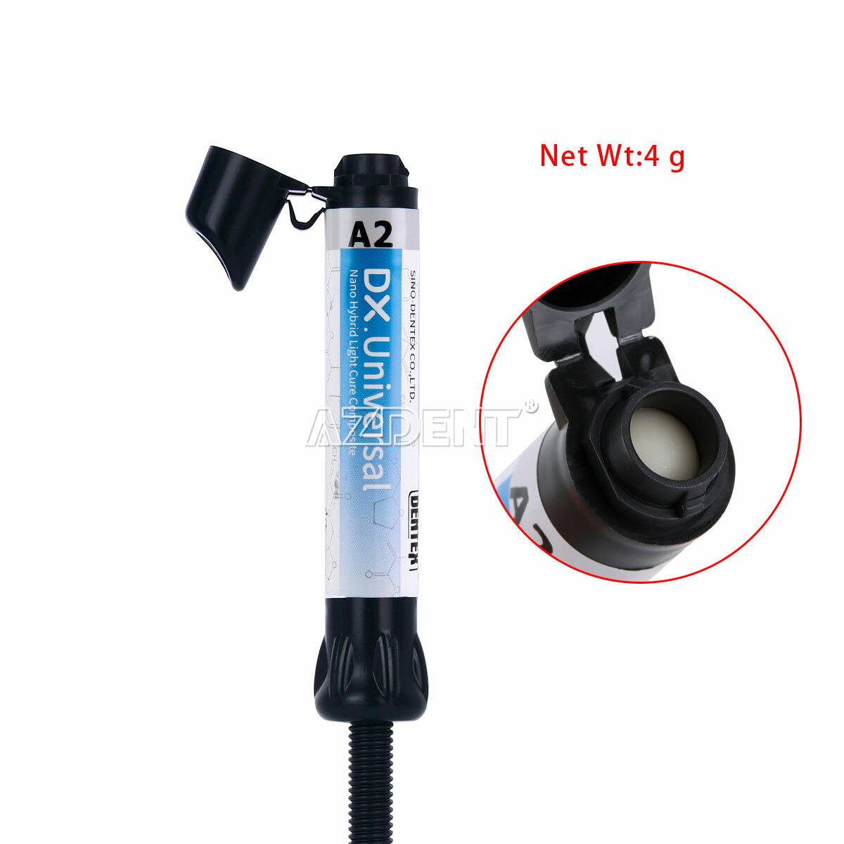 DX Dental Syringe Ultra Universal Curing Light Composite Resin A1 A2 A3 A3.5 B1