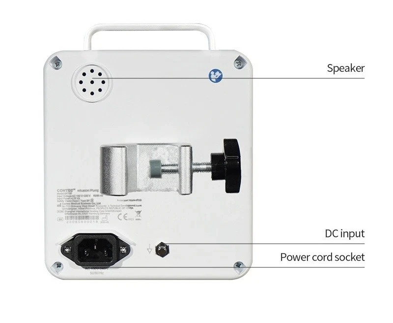 US Stock Human Use Volumetric Infusion Pump – High Precision with Alarm System