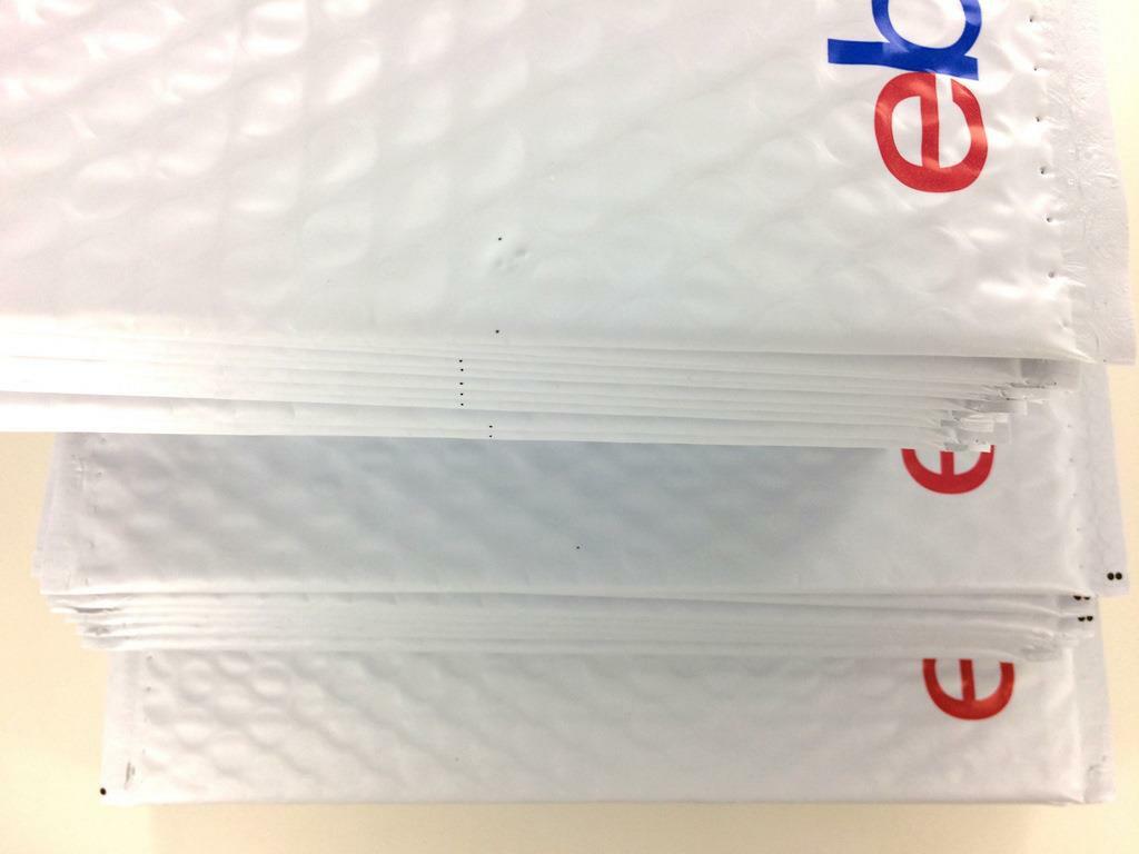 eBay Branded Shipping Supplies Kit Lot Boxes Padded Envelopes Tape Tissue 43 Ct
