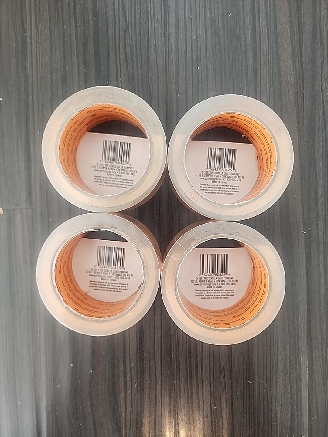 4 Rolls Gorilla Heavy Duty Packaging Tape 1.88in X 40 Yards FREE SHIPPING