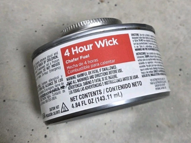 Gordon Choice 4 Hour Wick Chafer Fuel – 24 Count / Full Case