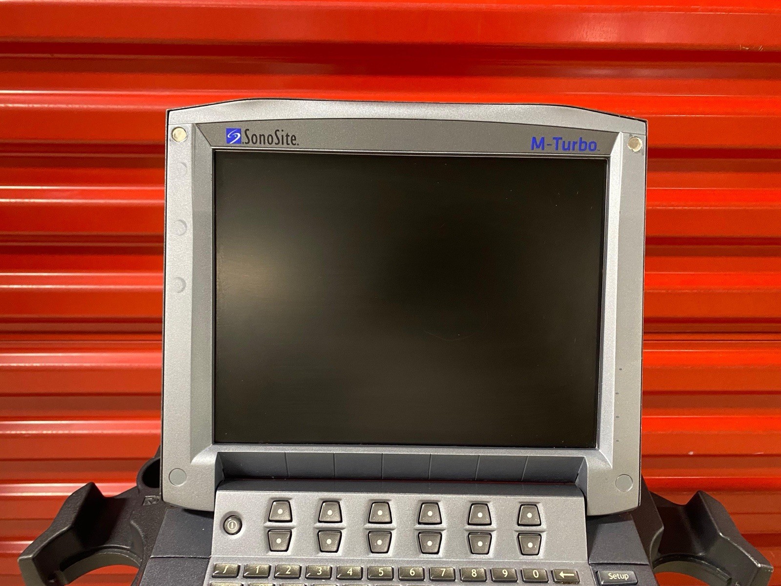Sonosite M-turbo ultrasound With 13-6 Mhz Transducer and 5-1 Mhz Transducer
