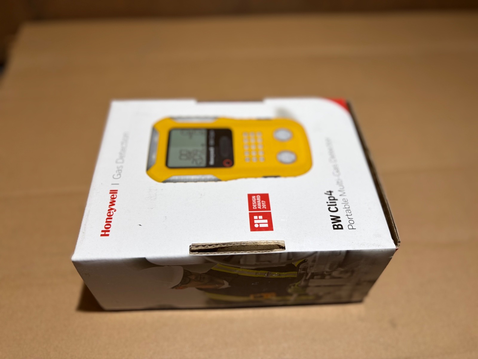 Honeywell BW Clip4 Multi-Gas Detector O2 CO H2S LEL Yellow BWC4-Y-N NOS
