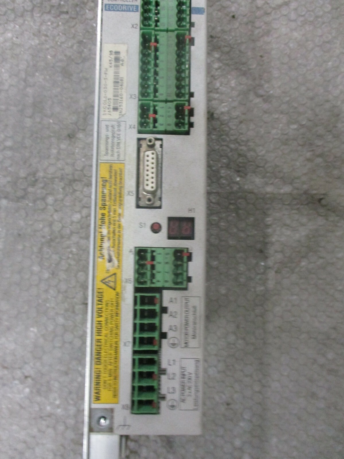 Indramat DKC01.1-030-3-FW ECODRIVE Digital AC Servo Controller 3x230VAC *TESTED*
