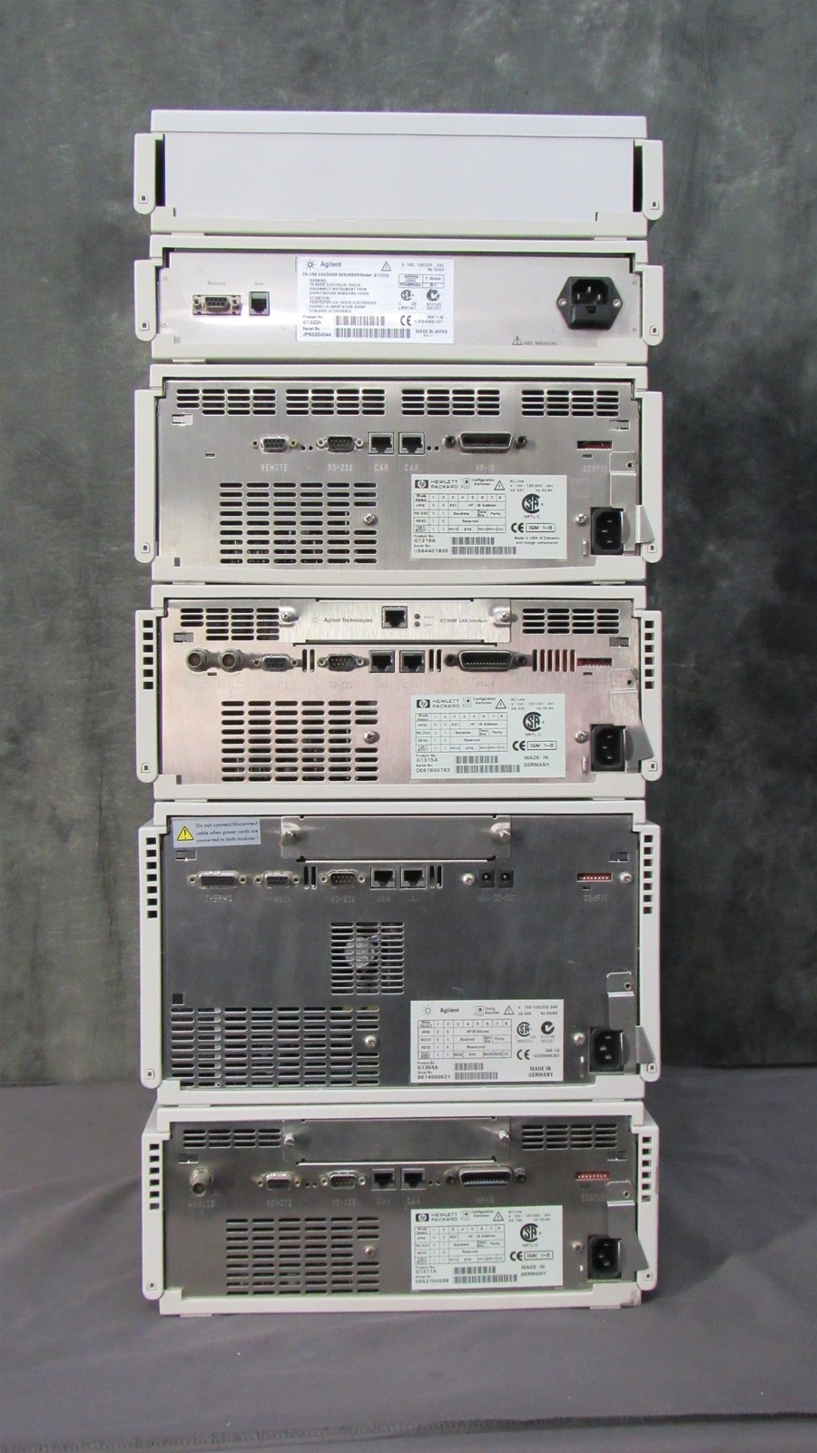 FULL REFURB; AGILENT 1100 HPLC; G1364C FC/G1311A Quat/G1315A DAD/G1316A/G1322A