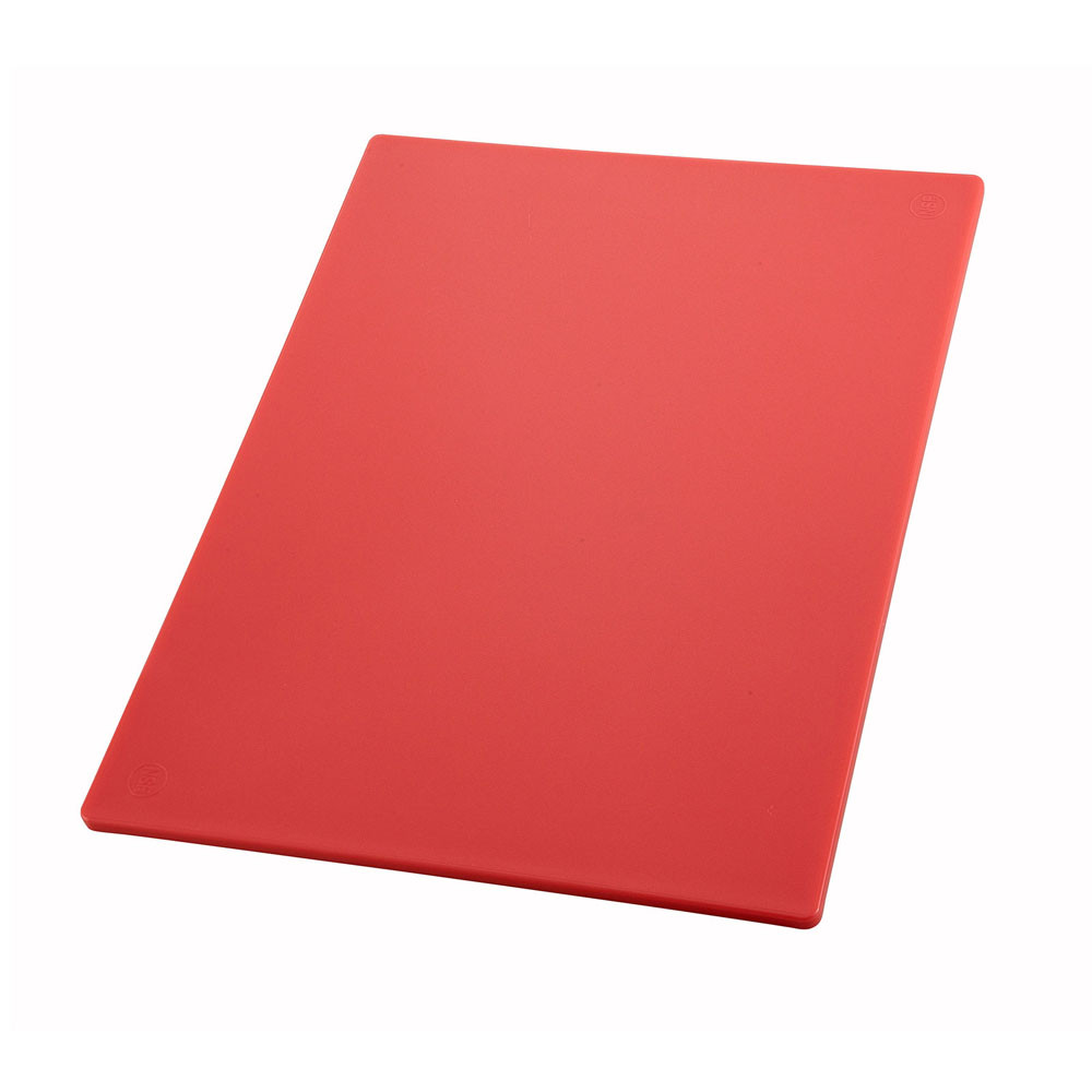 Winco CBRD-1218 12 X 18 Cutting Board | Red