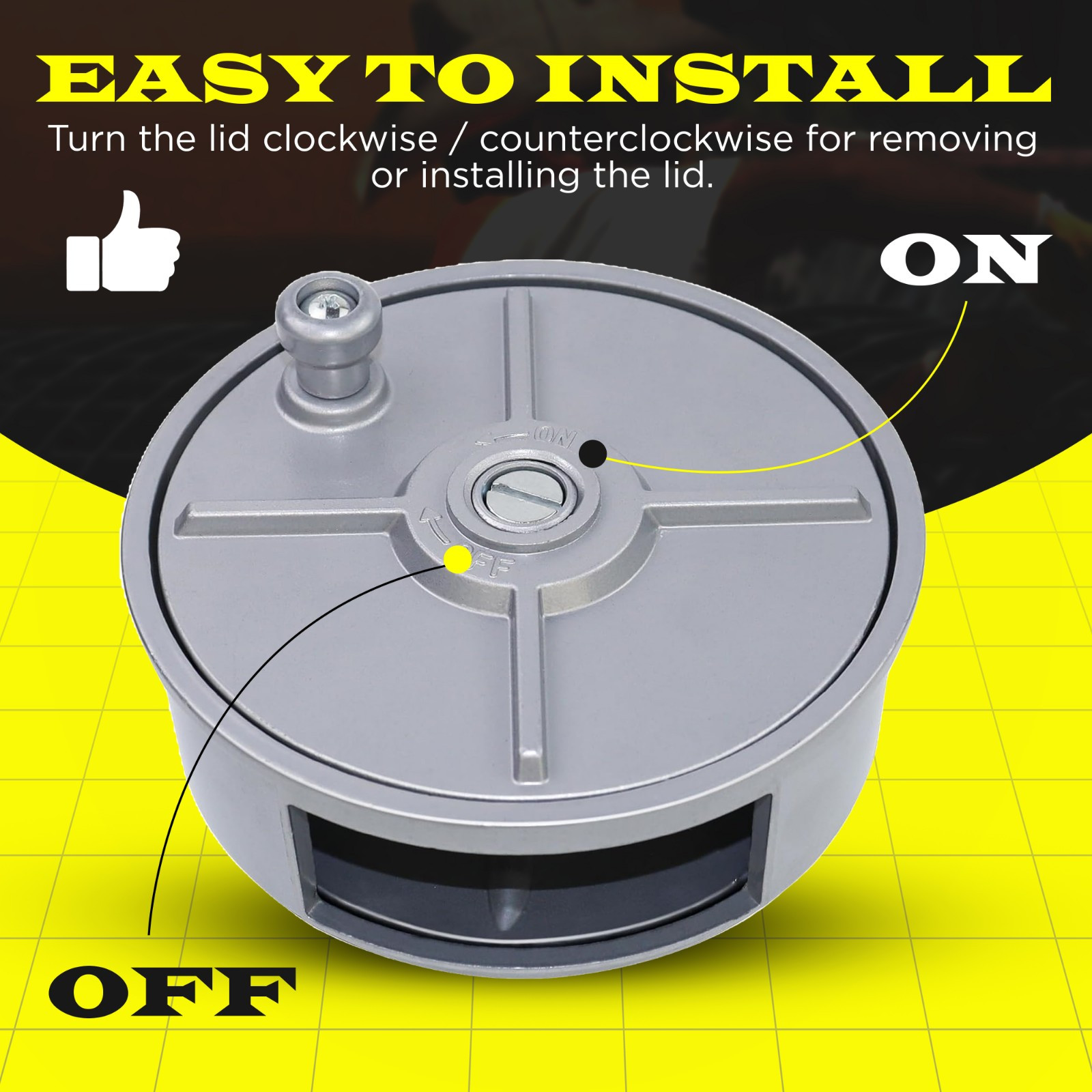6″ Aluminum Tie Wire Reel Coil Uncoil Cord Holder Lightweight High Quality!