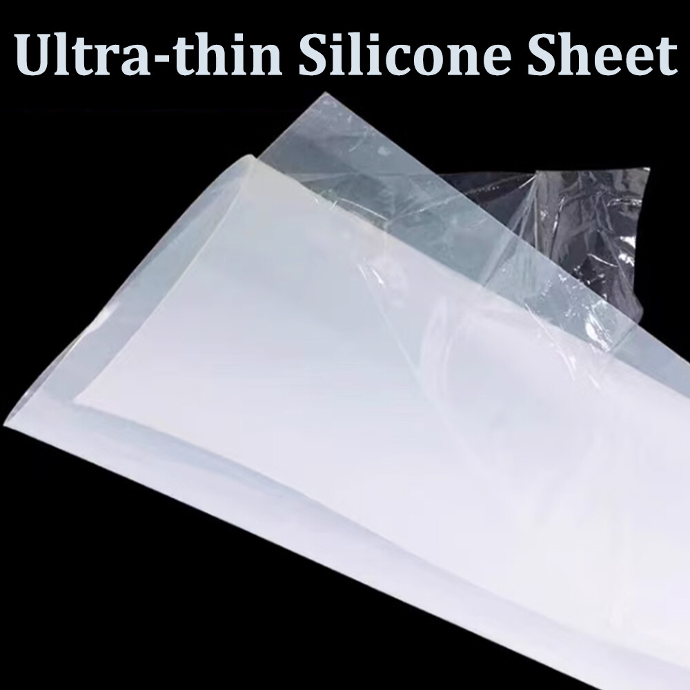Transparent Silicone Sheet Ultra -Thin High Temp. Resistant Thickness 0.1MM–1MM