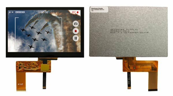 NEWHAVEN DISPLAY NHD-7.0-800480EF-ASXV#-CTP 7.0 Premium TFT MVA View Capaci…