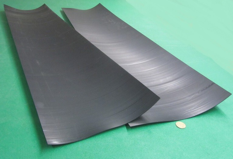Tivar UHMW PE Black Sheet .062″ (1/16″) Thick x 12″ Wide x 48″ Length, 2 Units