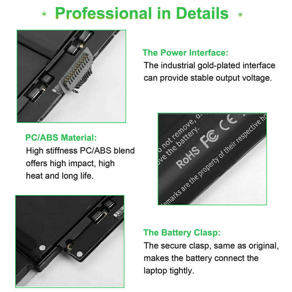 NEW OEM A1618 Battery for Apple MacBook Pro 15” Retina 99.5Wh A1398 Mid 2015