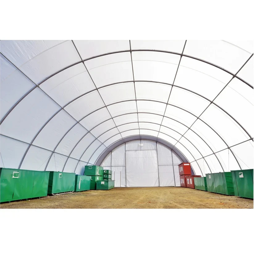 Chery Industrial 11 oz PE Storage Shelter Cover Replacement |Canopy for 40x80x20