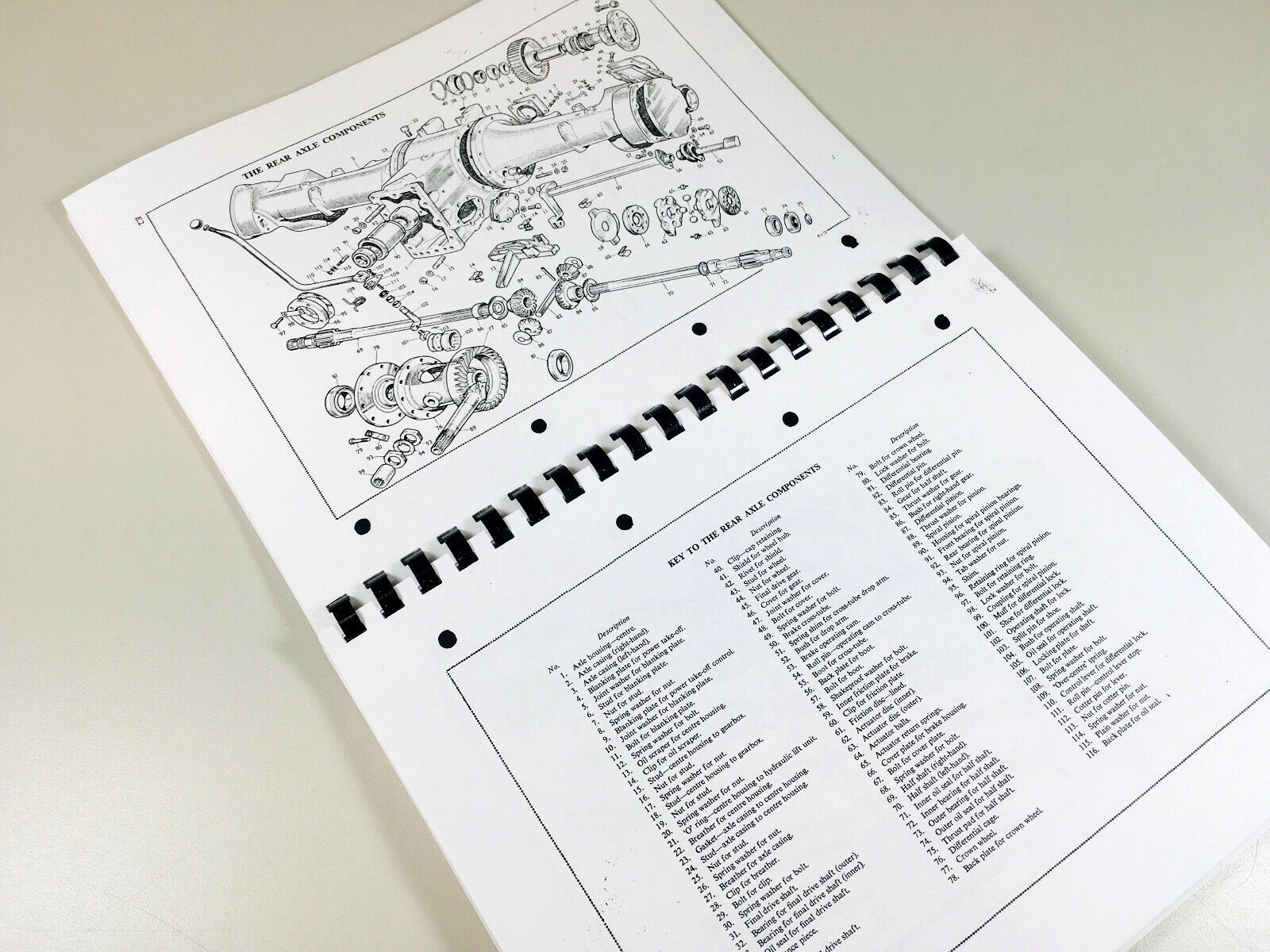Leyland 154 Tractor Workshop Service Repair Shop Manual Technical Overhaul Book