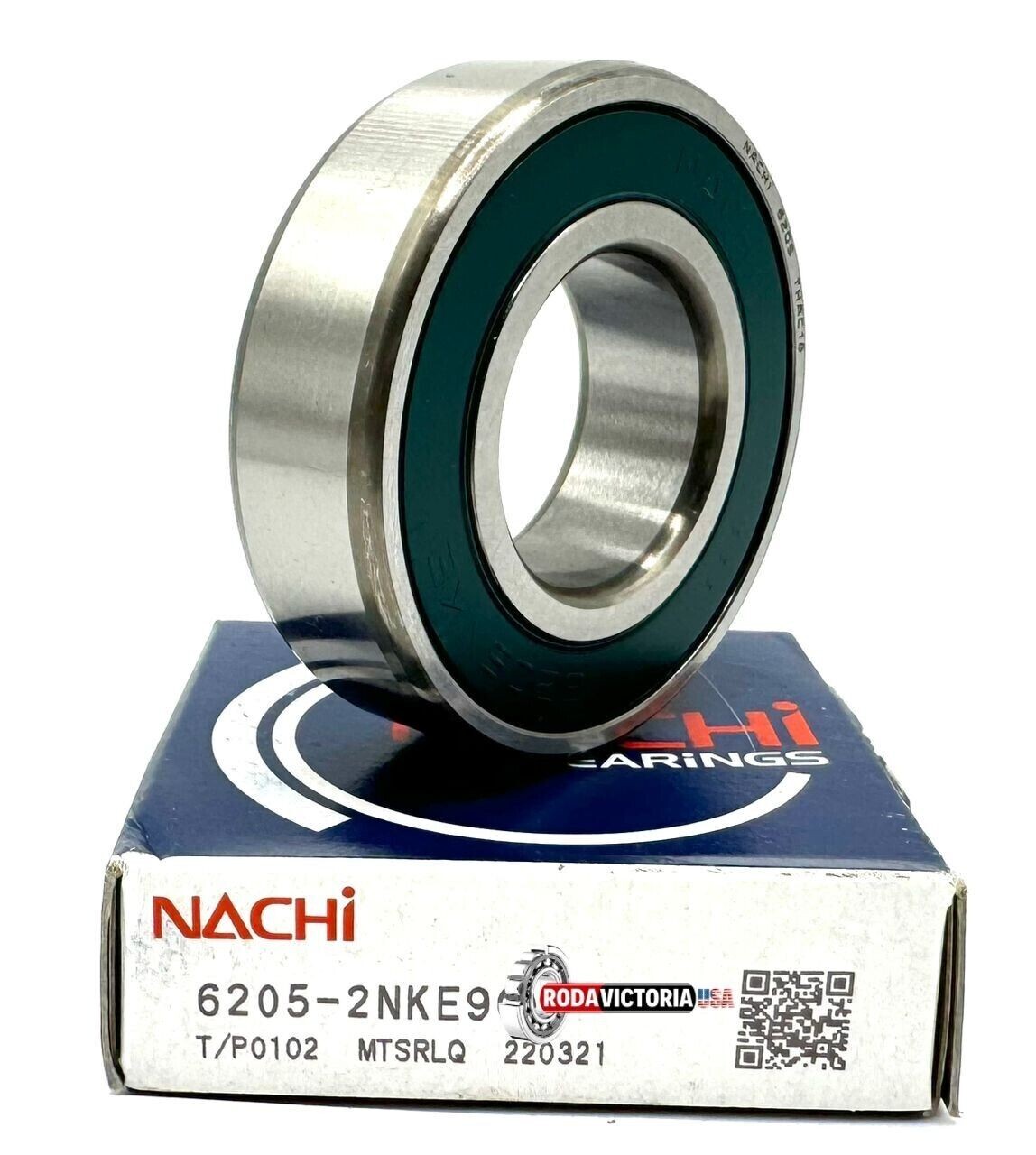 NACHI 6205 2NKE CM DEEP GROOVE BALL BEARING, SEALED, 25x52x15 mm