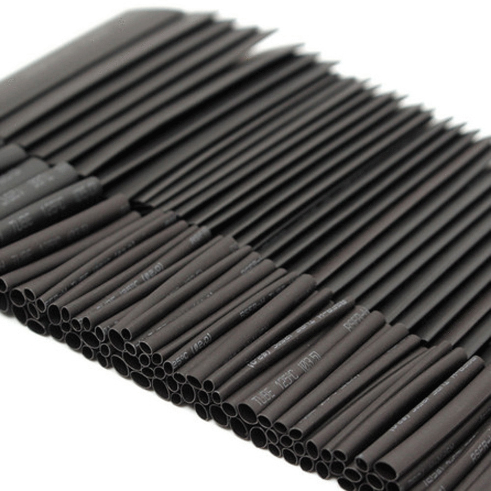 127pcs Heat Shrink Tubing Electrical Wire Insulation Cable Connection Sleeve Kit