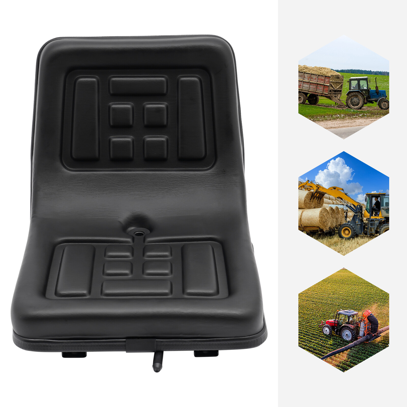 Adjustable Tractor Seat Universal Suspension Seat Dumper Mower Digger